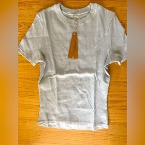 Skims cotton rib fitted Tee